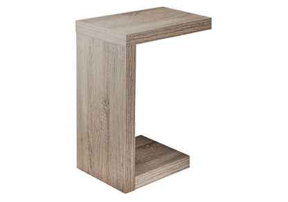 11.5" x 18" x 24" White Hollow Core Particle Board  Accent Table